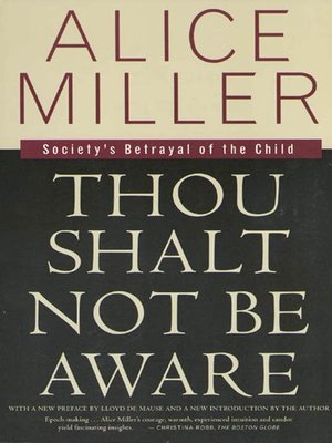 cover image of Thou Shalt Not Be Aware